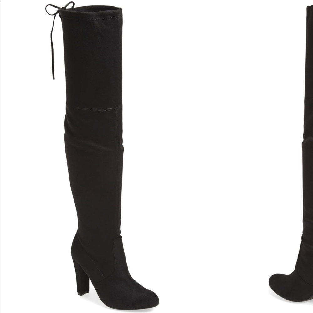 Black Over the Knee Boots